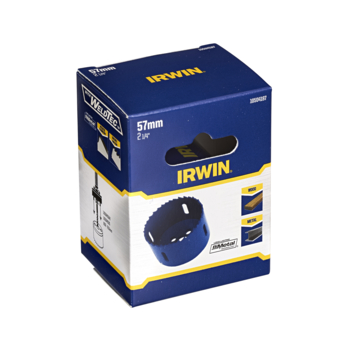 Irwin bi-metalen gatenzaag Ø57mm (voor diverse materialen zoals metaal en hout)