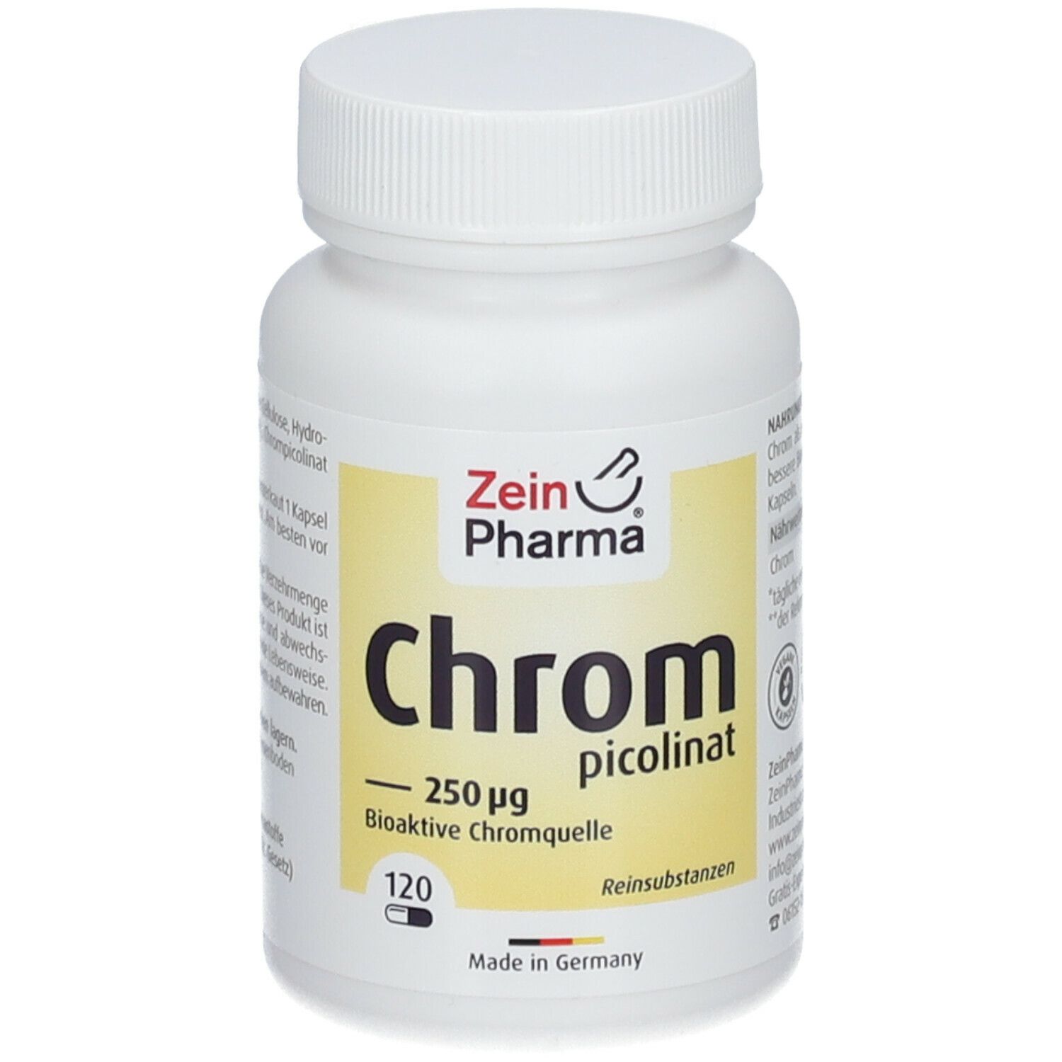 ZeinPharma® Chrom Picolinat Kapseln 250 µg