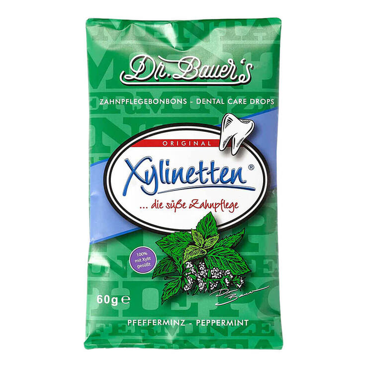 Xylinetten Pfefferminze Bonbons, 60 g