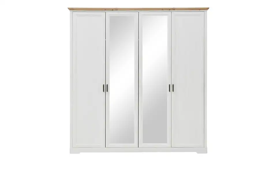 Kleiderschrank Jasmin II Pinie (Nachbildung), Asteiche (Nachbildung) 214 cm