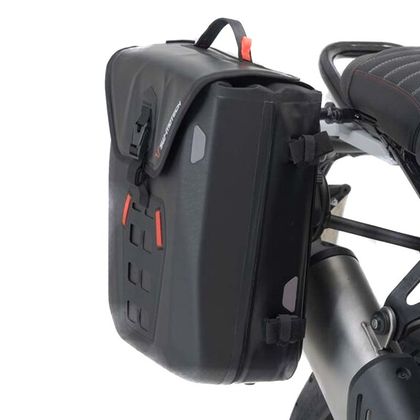 Sacoches cavalières SW-MOTECH SysBag WP M /M (2 x 17-23 Litres) avec support - Noir