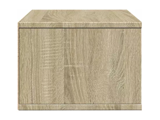 Support d'imprimante chêne sonoma 40x32x22,5 cm bois ingénierie