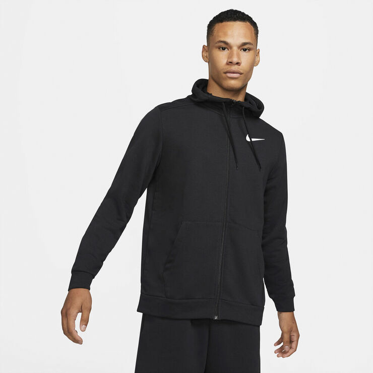 Nike Dri-FIT hættetrøje Sort