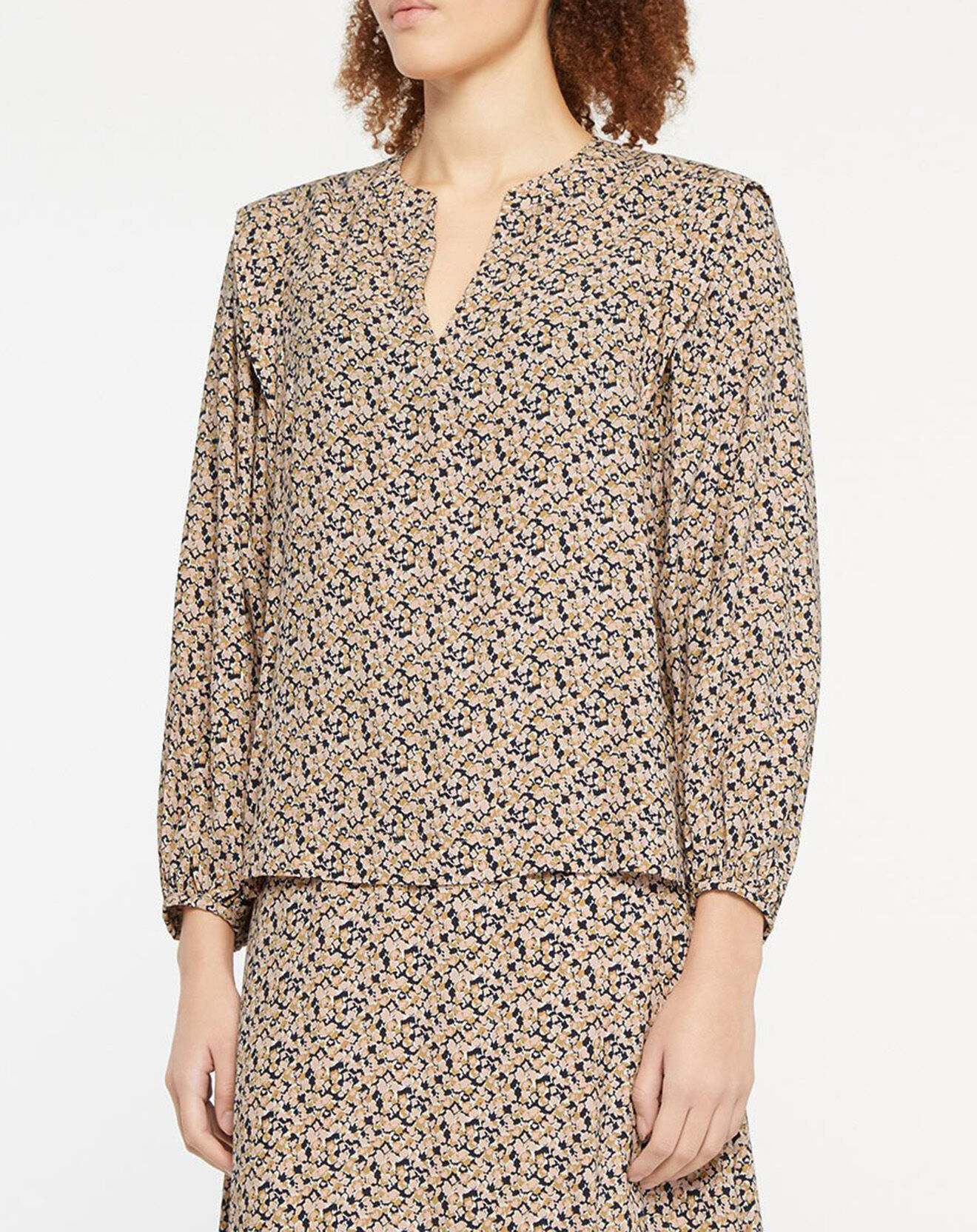 Galeries Lafayette Chemise Mimosa multicolore