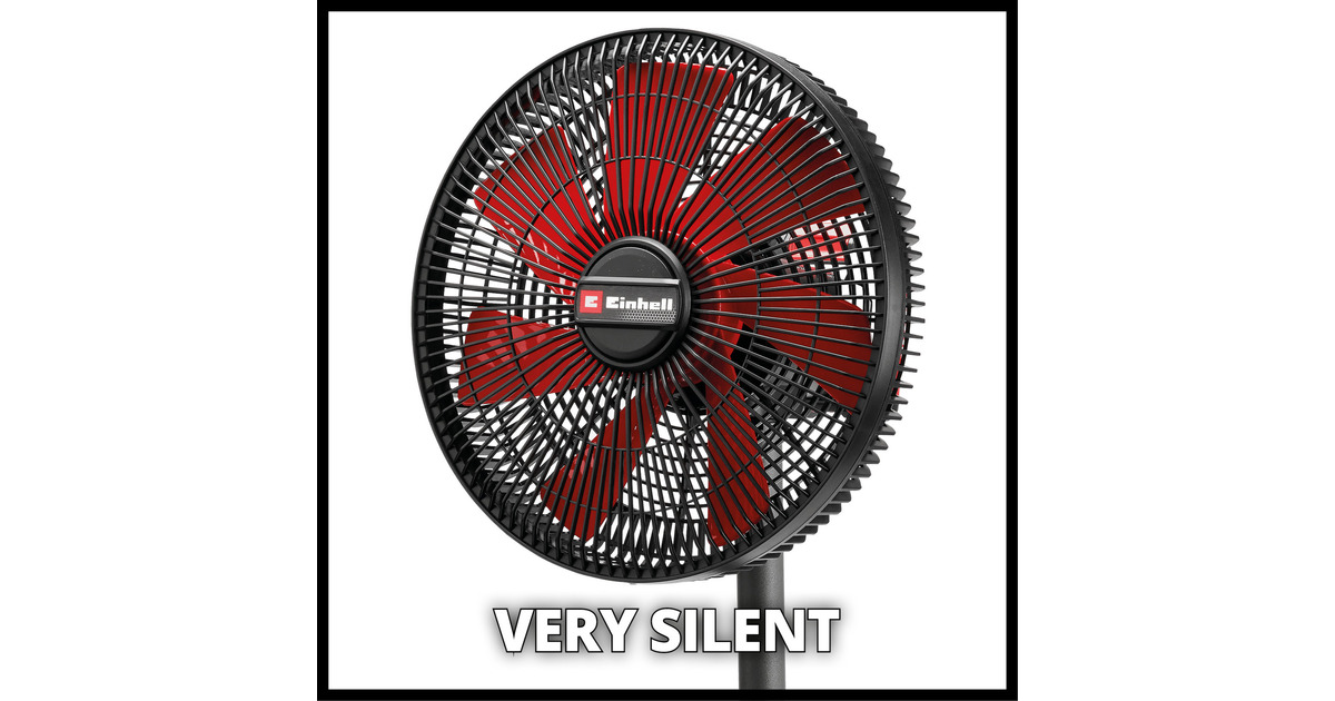 EINHELLGE-CF 18/320 P Li-Solo Accu Ventilator  (Rood/zwart, Accu en oplader niet inbegrepen)