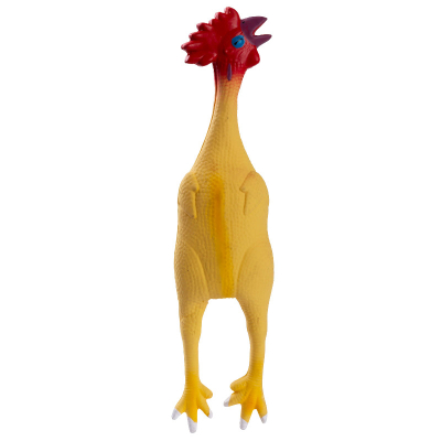 Freezack Latexhuhn mit Quietsch 44.5cm