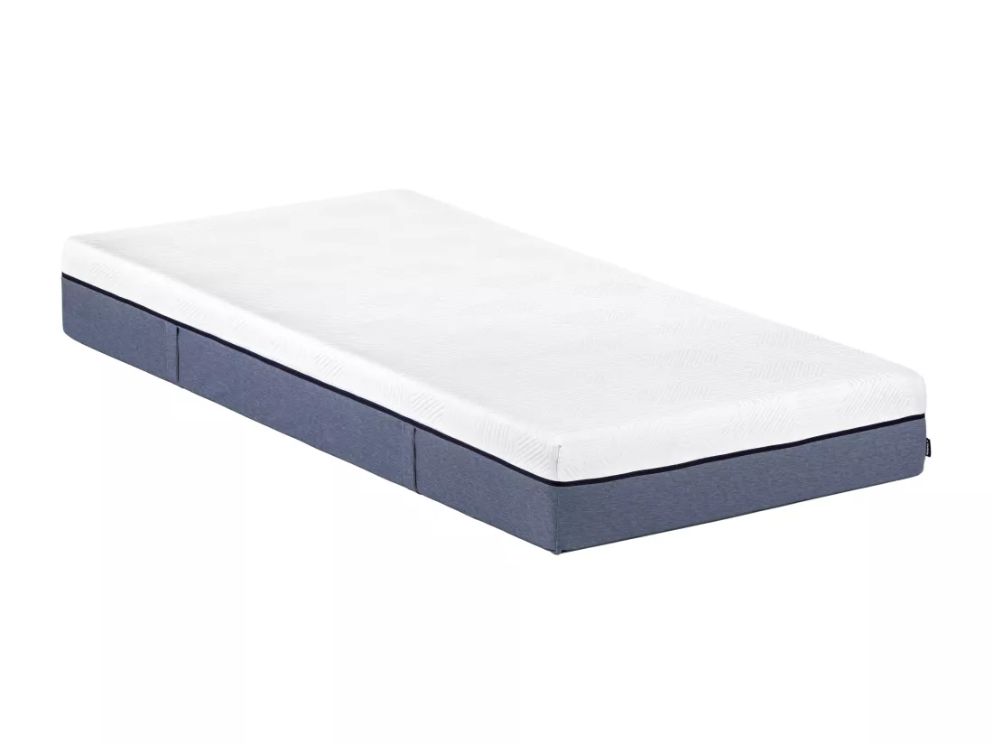 Ensemble 90 x 190 cm sommier tapissier + matelas ressorts ensachés 7 zones et mémoire de forme ép.24cm - KASUI de YSMÉE