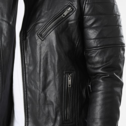 Veste Biker Noir