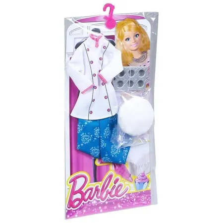 Barbie Kleidungsset Ich wäre gern… Fashion 3 Patisserie