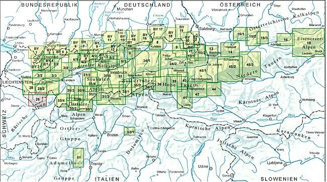 ALPENVEREIN - 26 SILVRETTAGRUPPE 1 25 000
