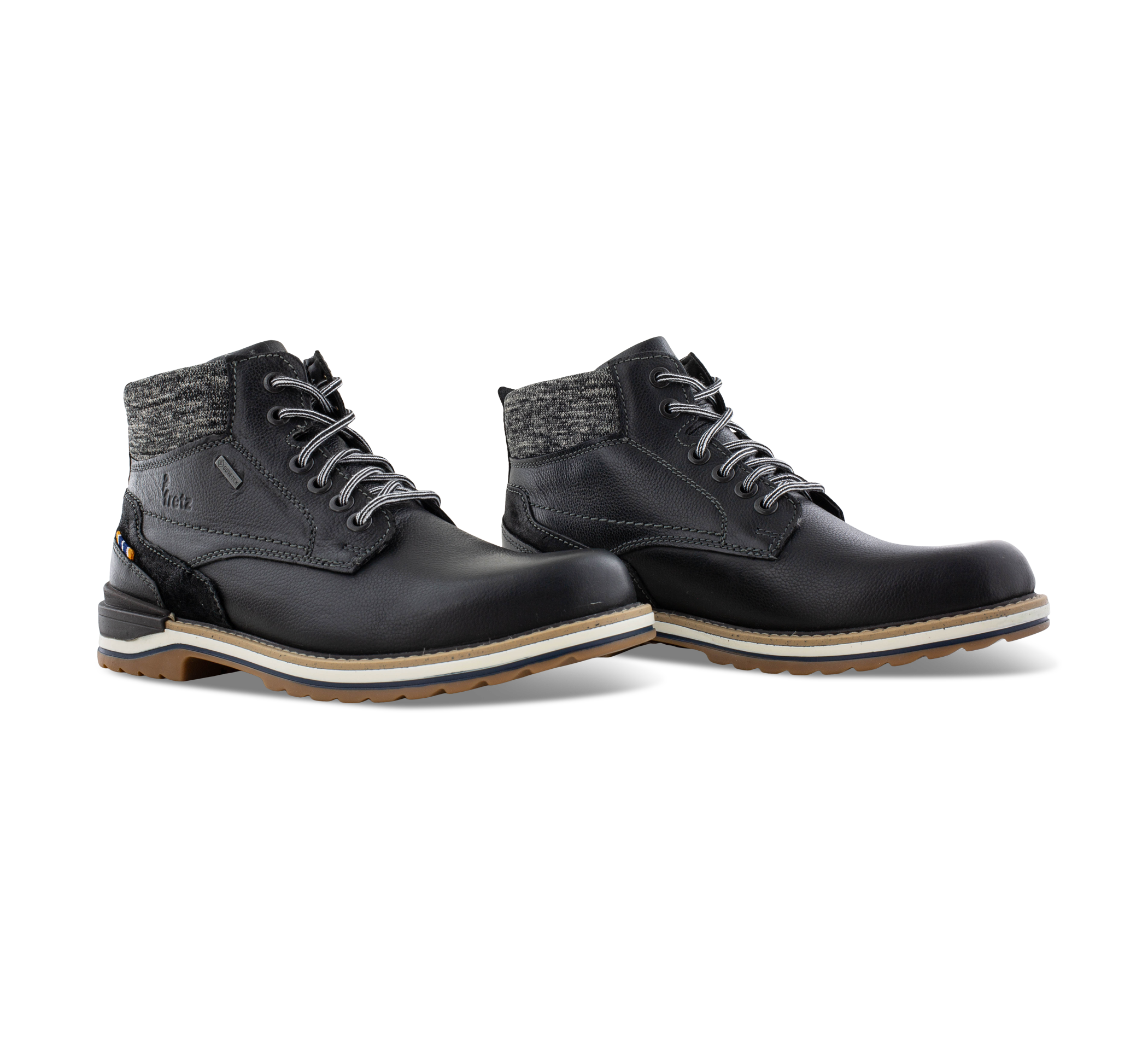 Fretz Cooper - Schnürboots schwarz