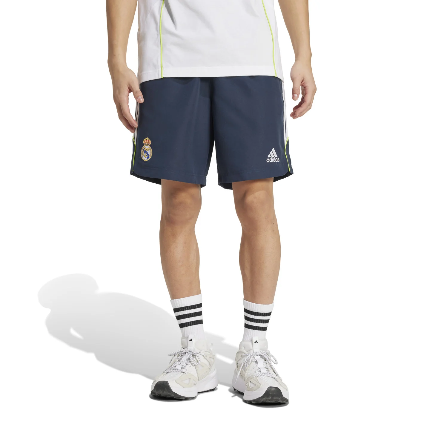 adidas Real Madrid Urban Purist Zomerset 2024-2025 Wit Donkerblauw Lichtgroen