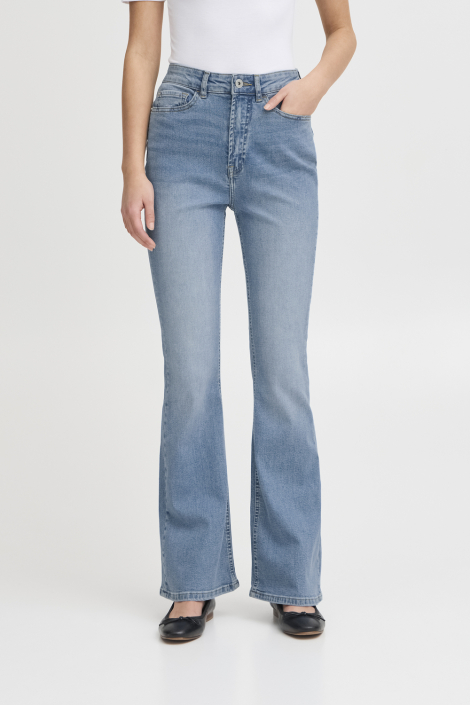 Ichi blauwe dames jeans