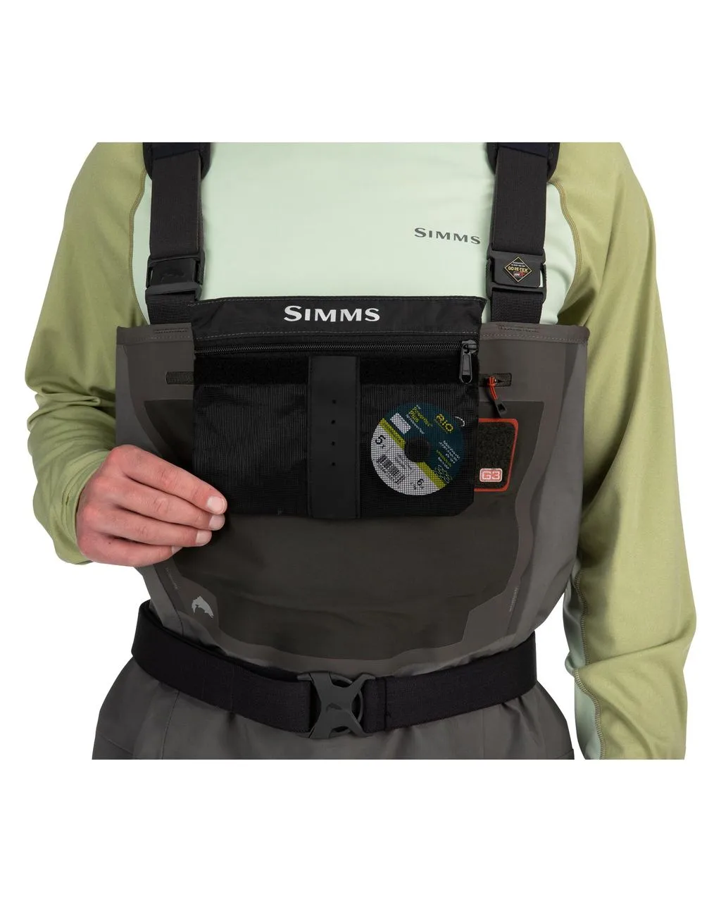 Simms Simms G3 Guide Stockingfoot Gunmetal
