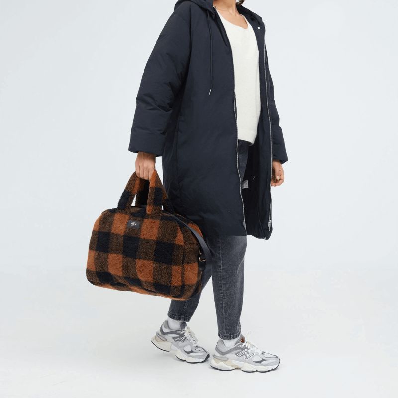 Sac de voyage recyclé Weekend Bag 43 cm Brownie