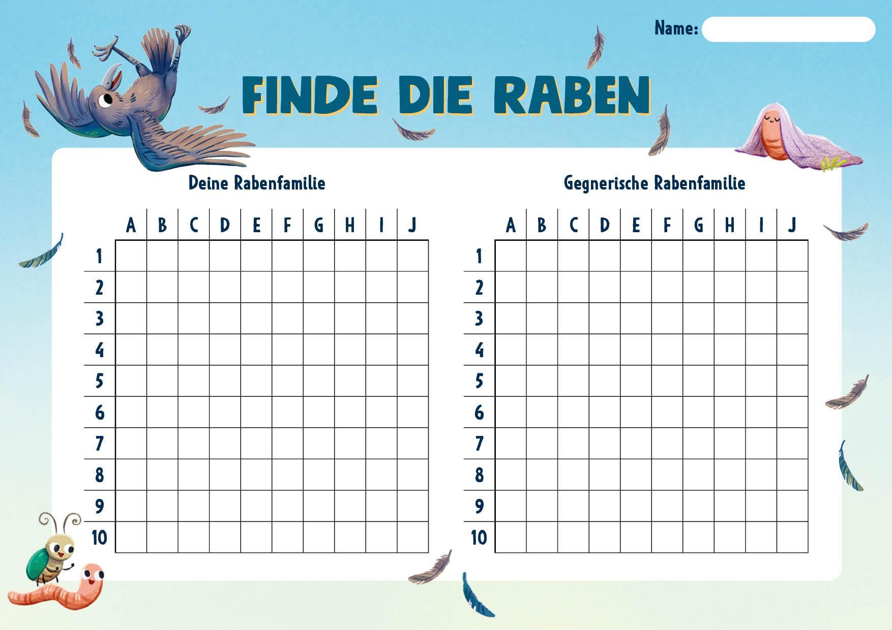 Der XXL-Spiel- und Spaßblock mit 50 Vorlagen - Rabentastisch!