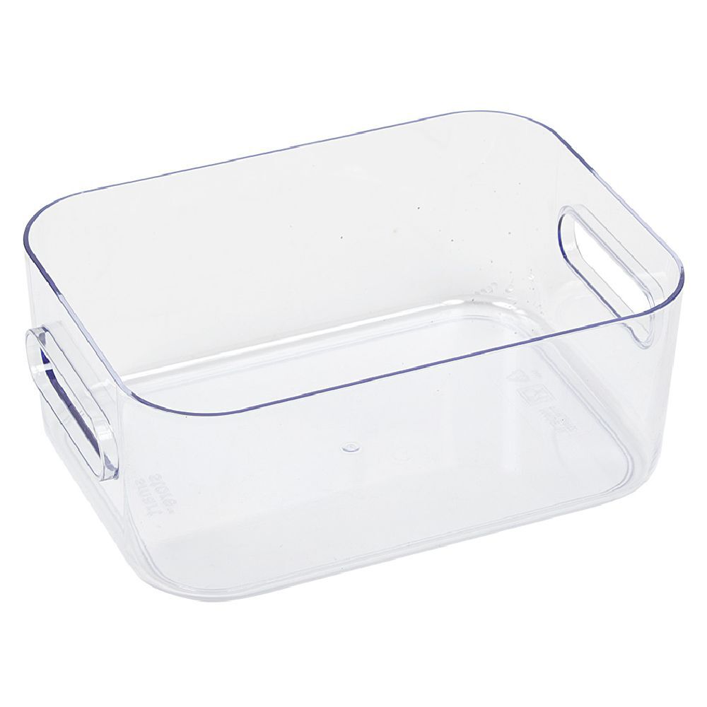 Boîte de rangement en plastique transparent SmartStore Compact Clear S