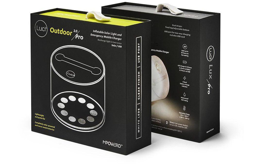 Campinglampe Solar Light Outdoor PROAufblasbare Campinglampe