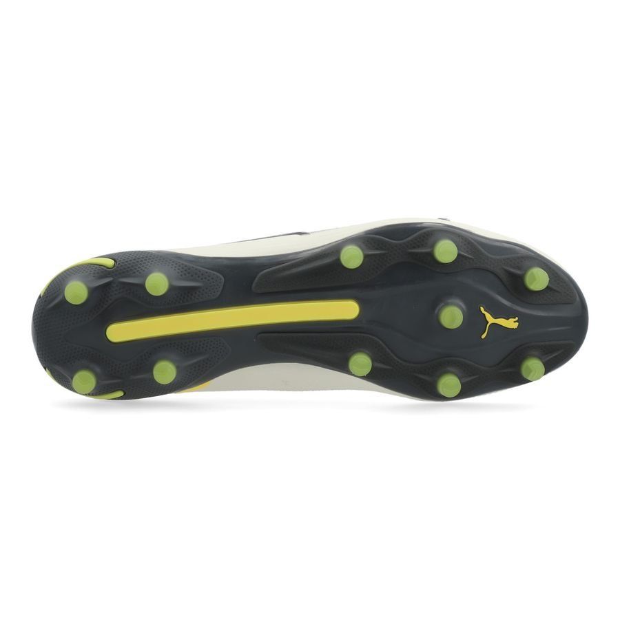 PUMA King Ultimate FG/AG Voltage - Alpine Snow/Gris/Yellow Blaze Femme