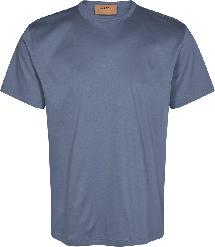 Mos Mosh Gallery Perry Crunch O-SS Tee Bering sea