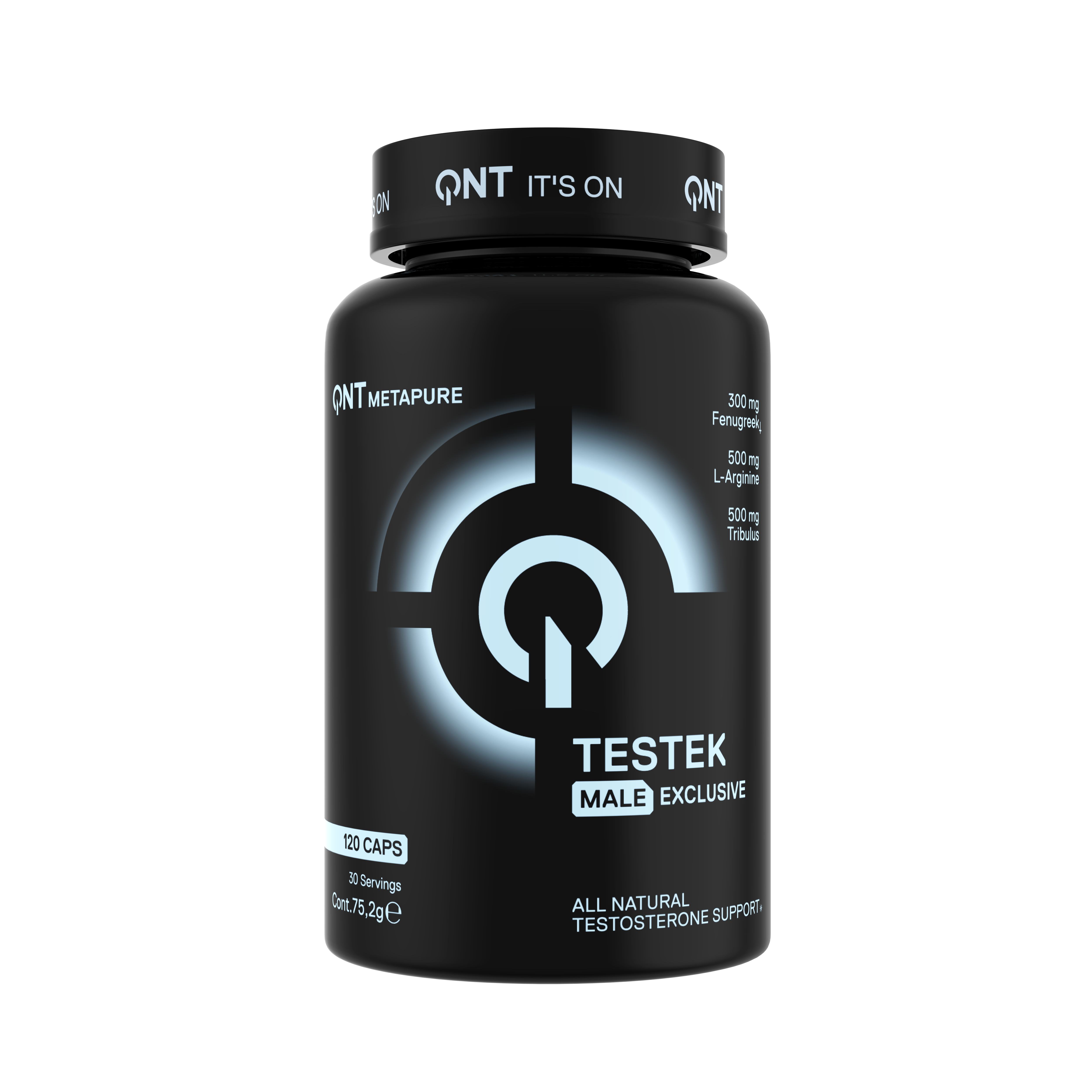 QNT Testek Male Exclusive<br>120 Stück, Kapsel