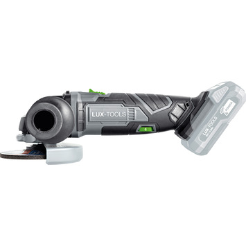 LUX 20V accu haakse slijper 115mm (zonder accu)