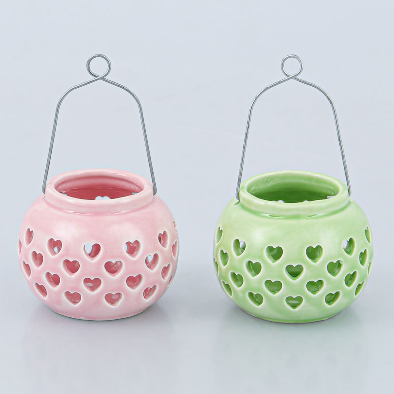 Lanterne petits coeurs