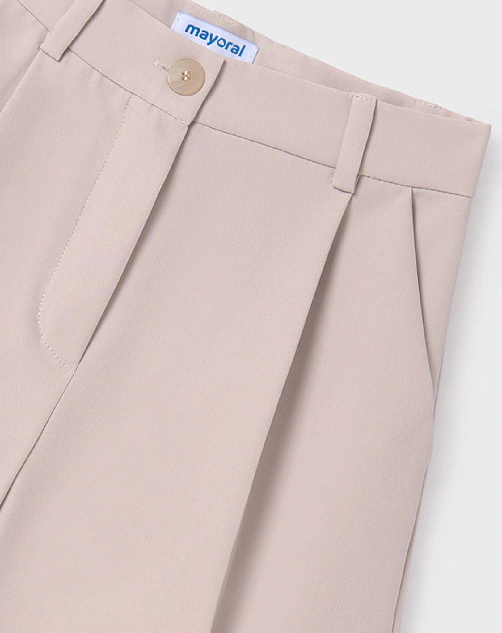 Shorts GOLDEN LIME CREPE in stein