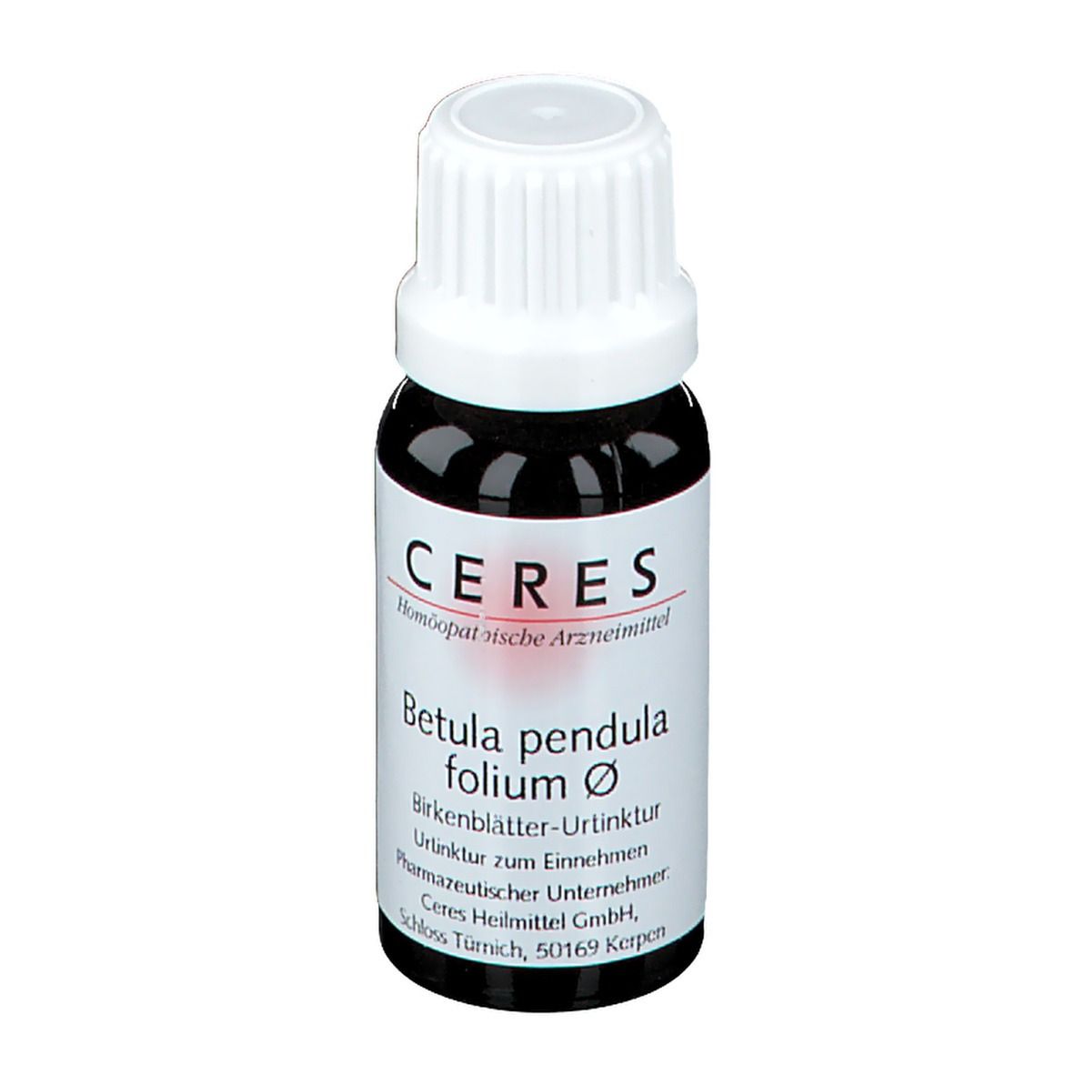 CERES Betula pendula folium Urtinktur