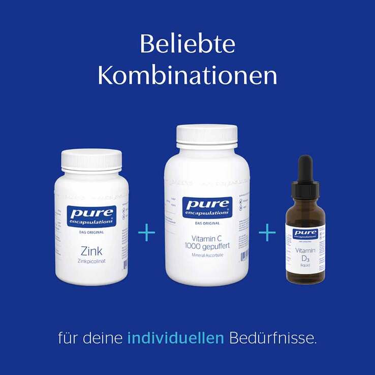Pure Encapsulations Vitamin C 1000 gepuffert Kapseln, 90 St