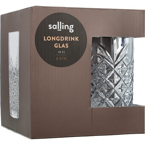Salling Cross drinkglas 4-pak
