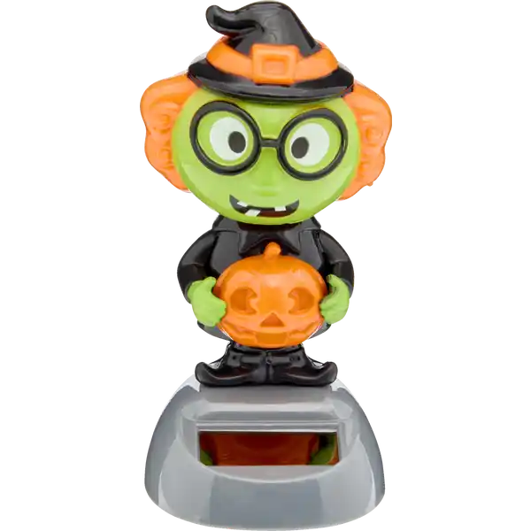 Halloween Solar-Tanzfigur Hexe