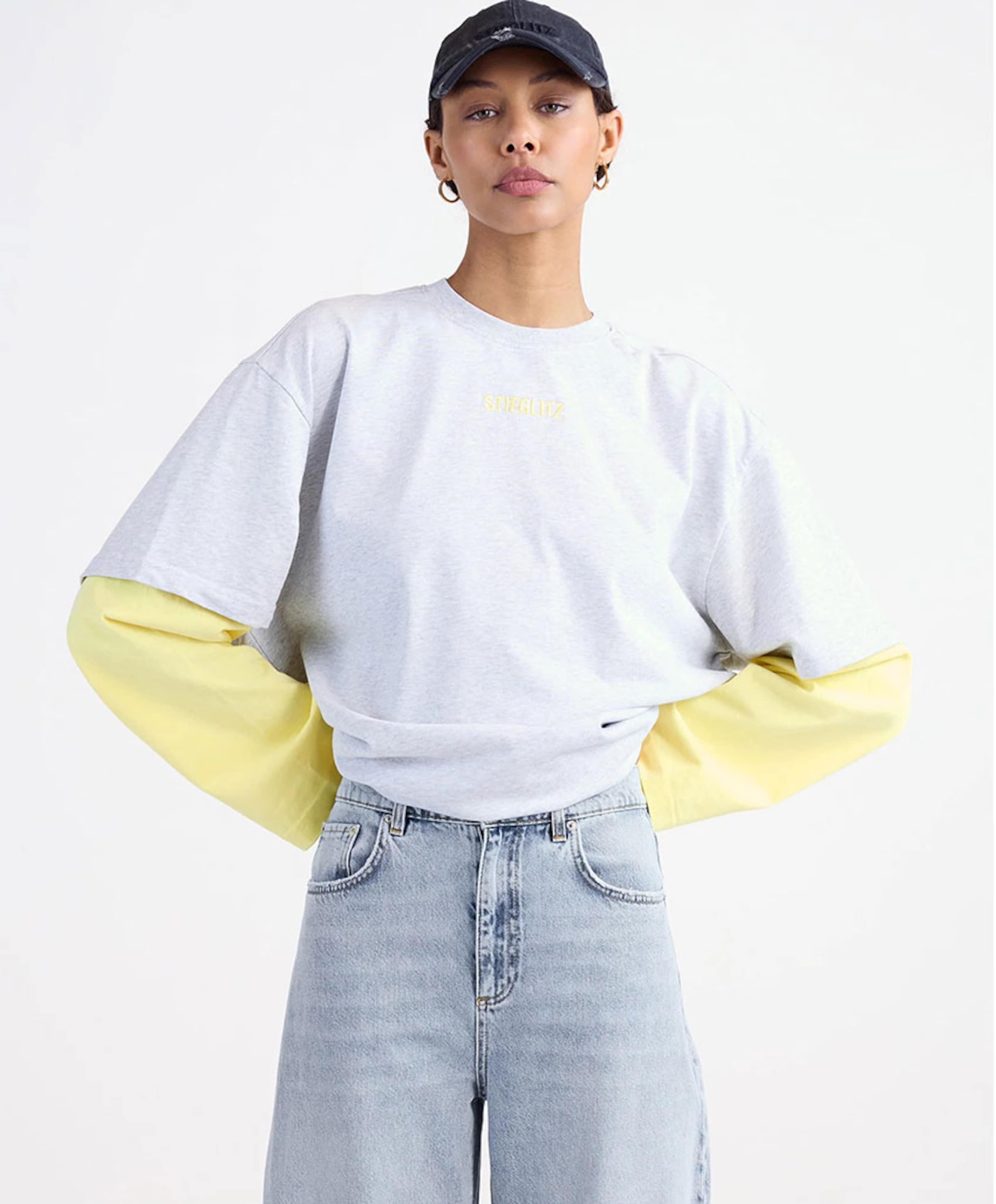 Stieglitz Dames longsleeve grijs