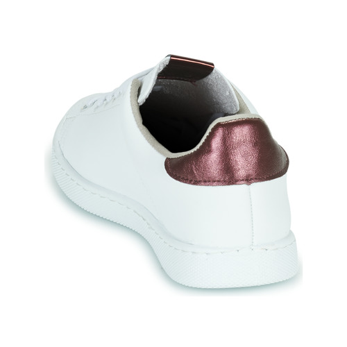 Victoria - TENIS EFECTO PIEL & GALE - Blanc / Rose