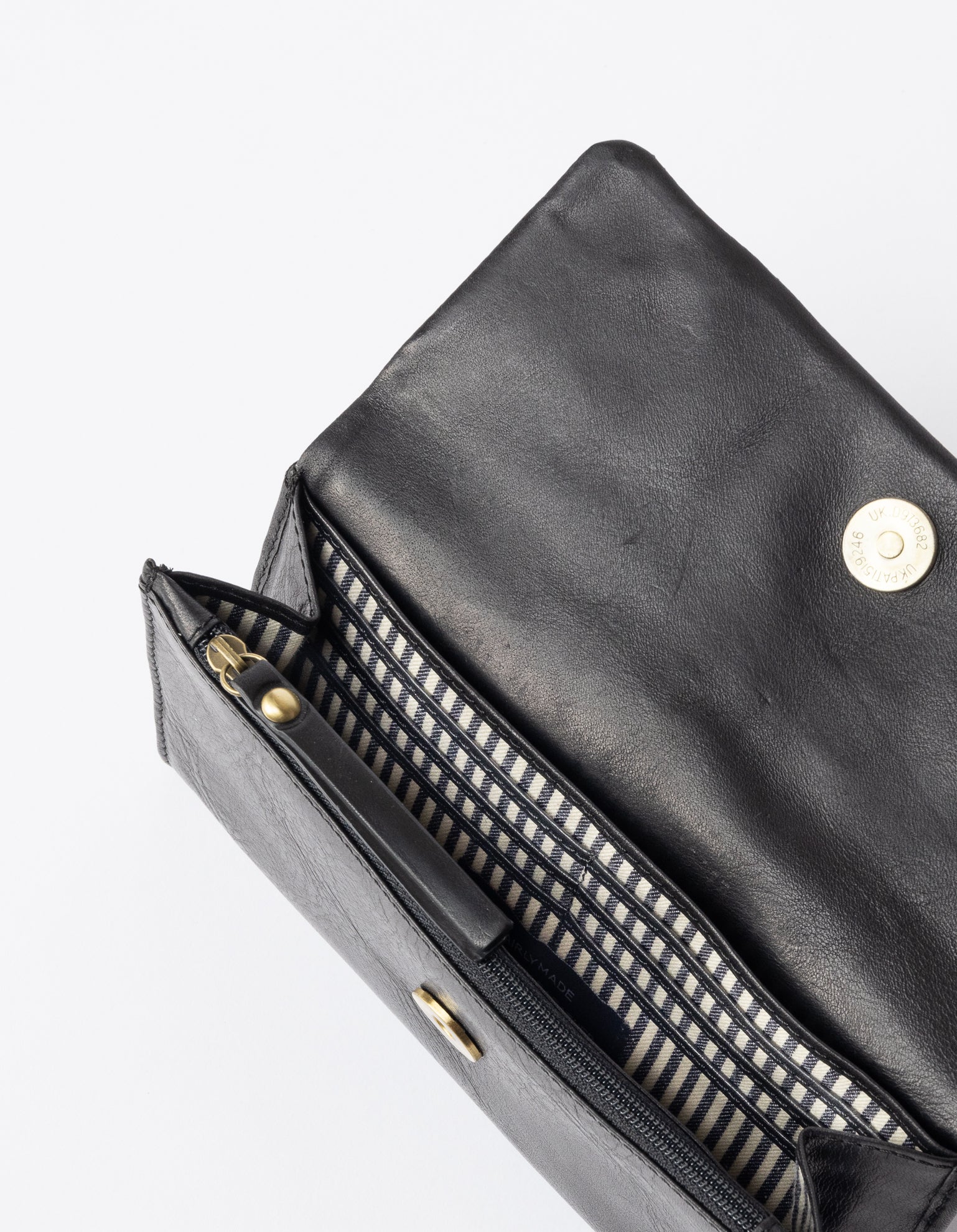Pau's Pouch - Black Stromboli Leather