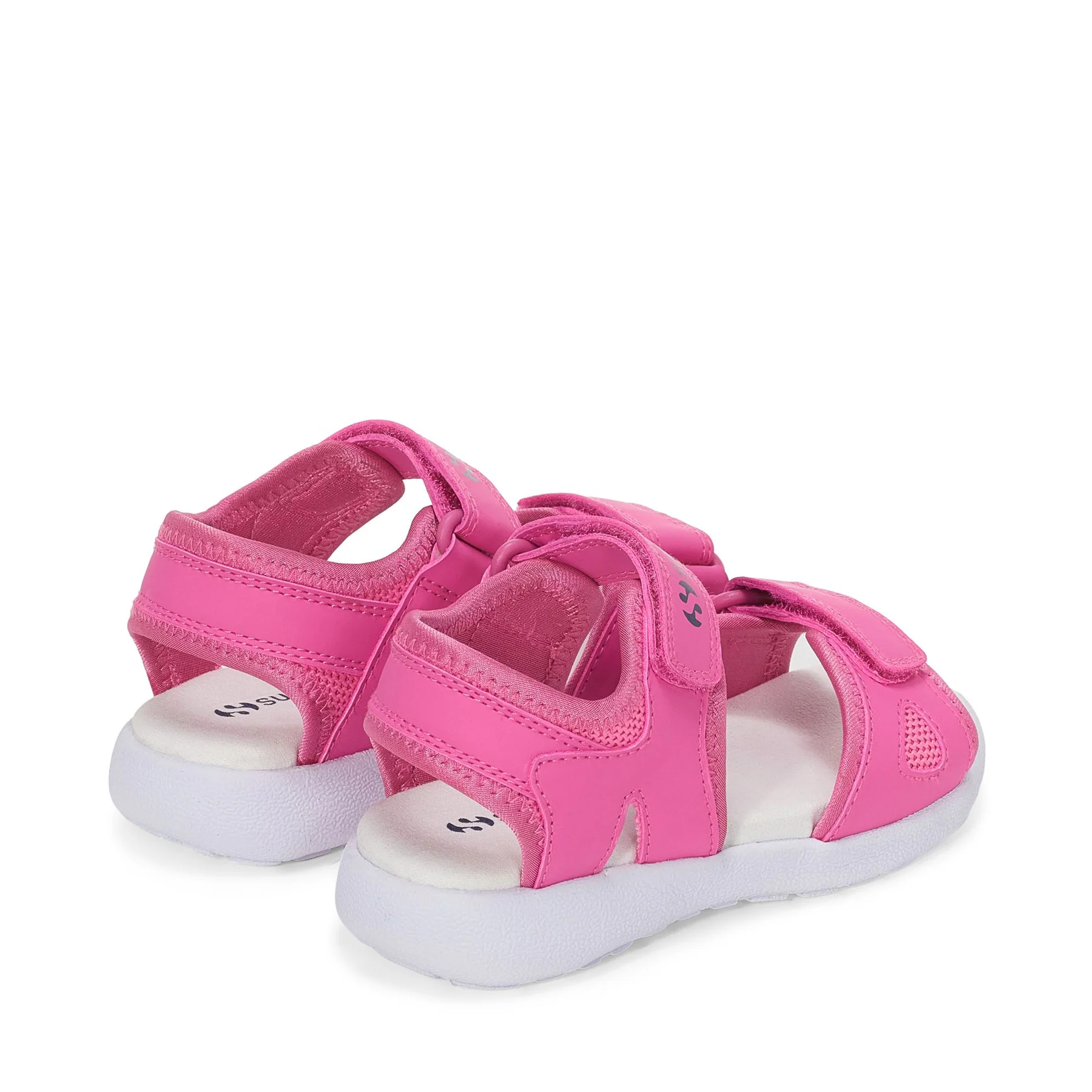 3999 KIDS SYNTHETIC MATERIAL-PINK FUCHSIA-WHITE