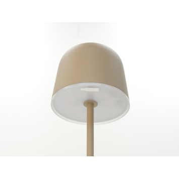Eglo USB oplaadbare buitenlamp Mannera 2.2W zandbruin