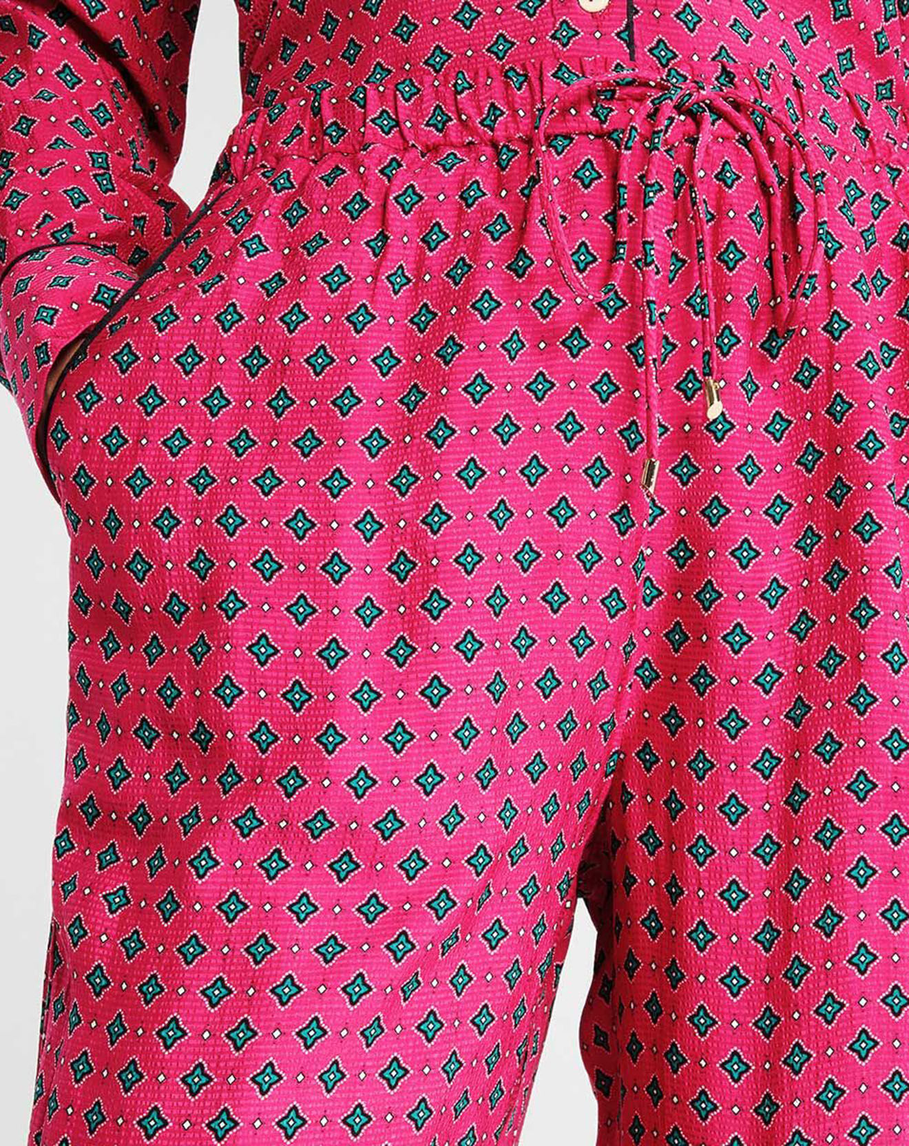 Tommy Hilfiger Pantalon imprimé rose