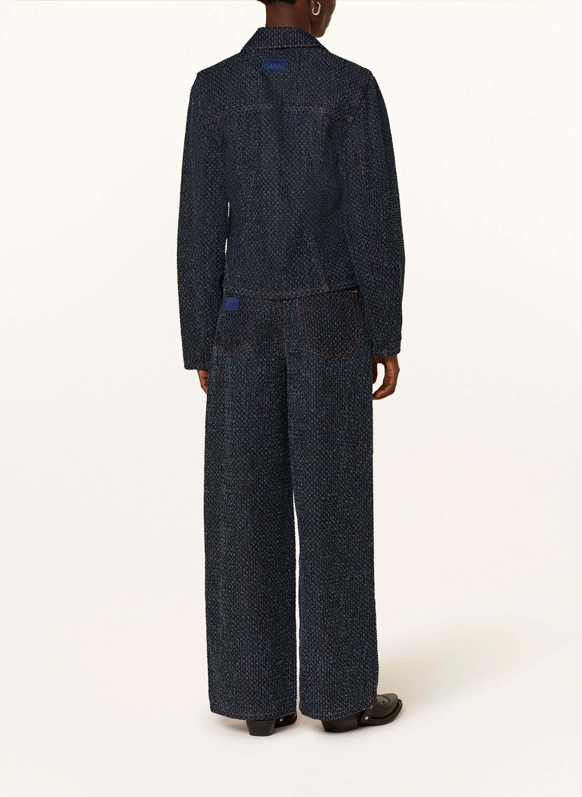 GANNI Straight Jeans
