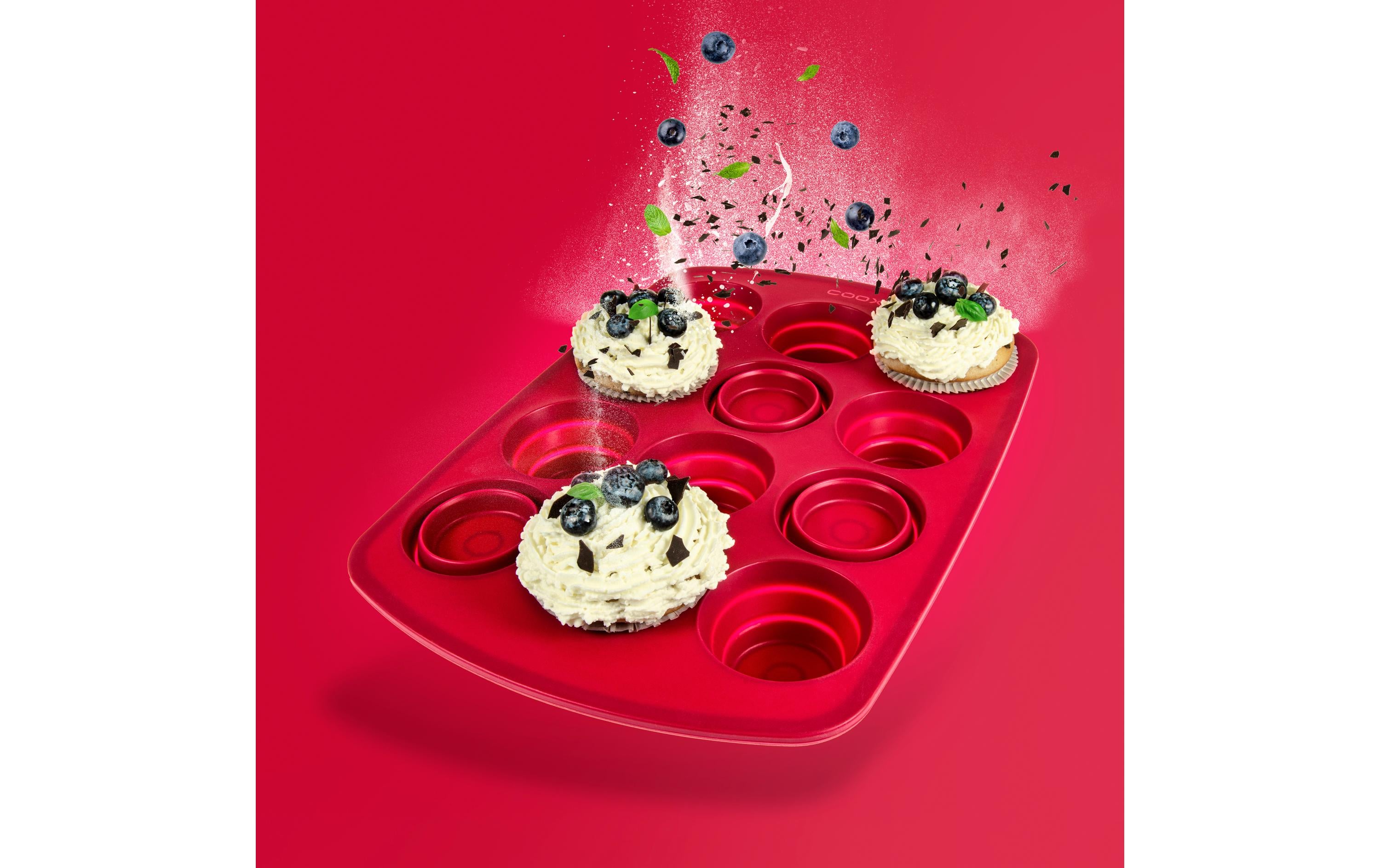 Muffin Backform 12 MuldenFaltbares Muffinblech
