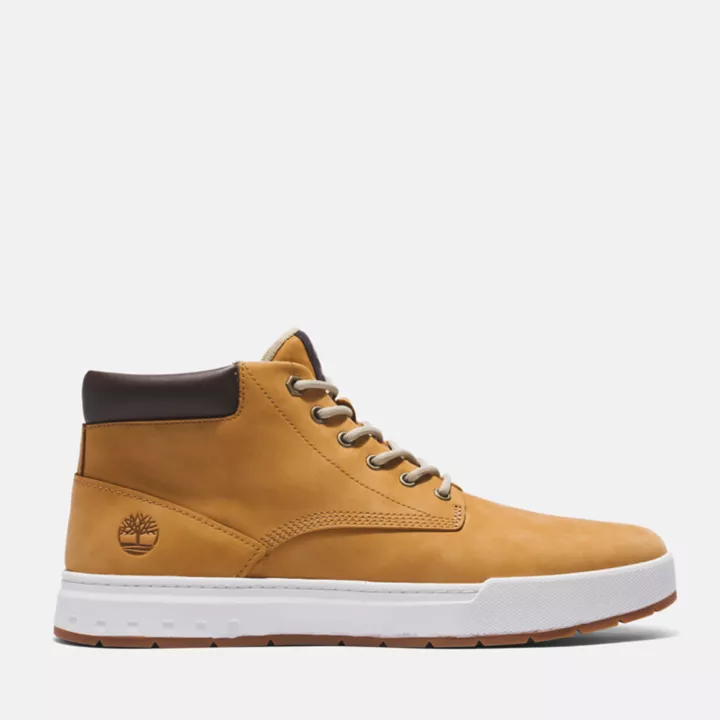Chukka Maple Grove en cuir pour homme en jaune