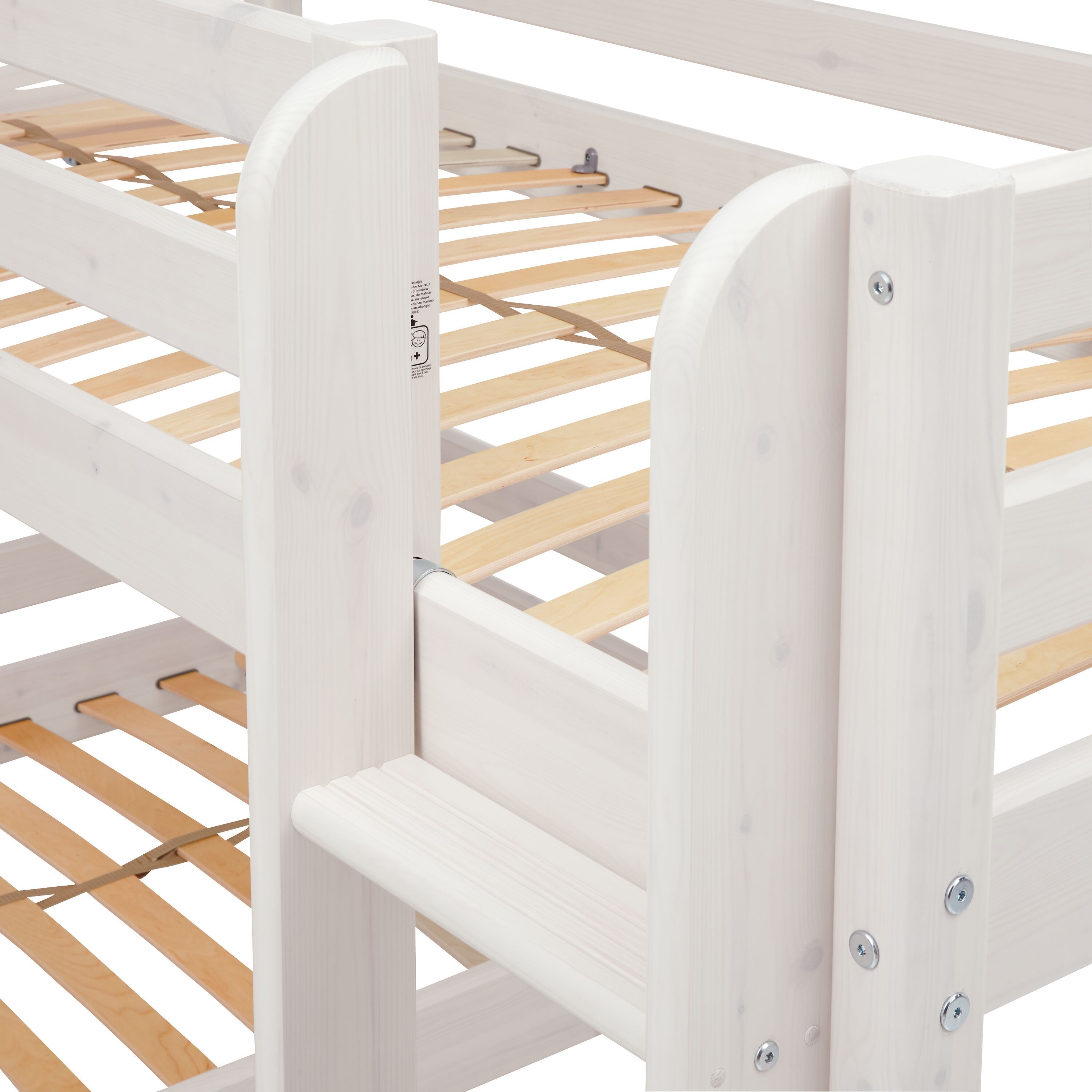 Flexa CLASSIC Bettkombination - White Wash / H: 143.0 cm