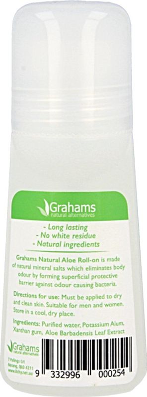 Grahams Aloe Mineral Deodorant