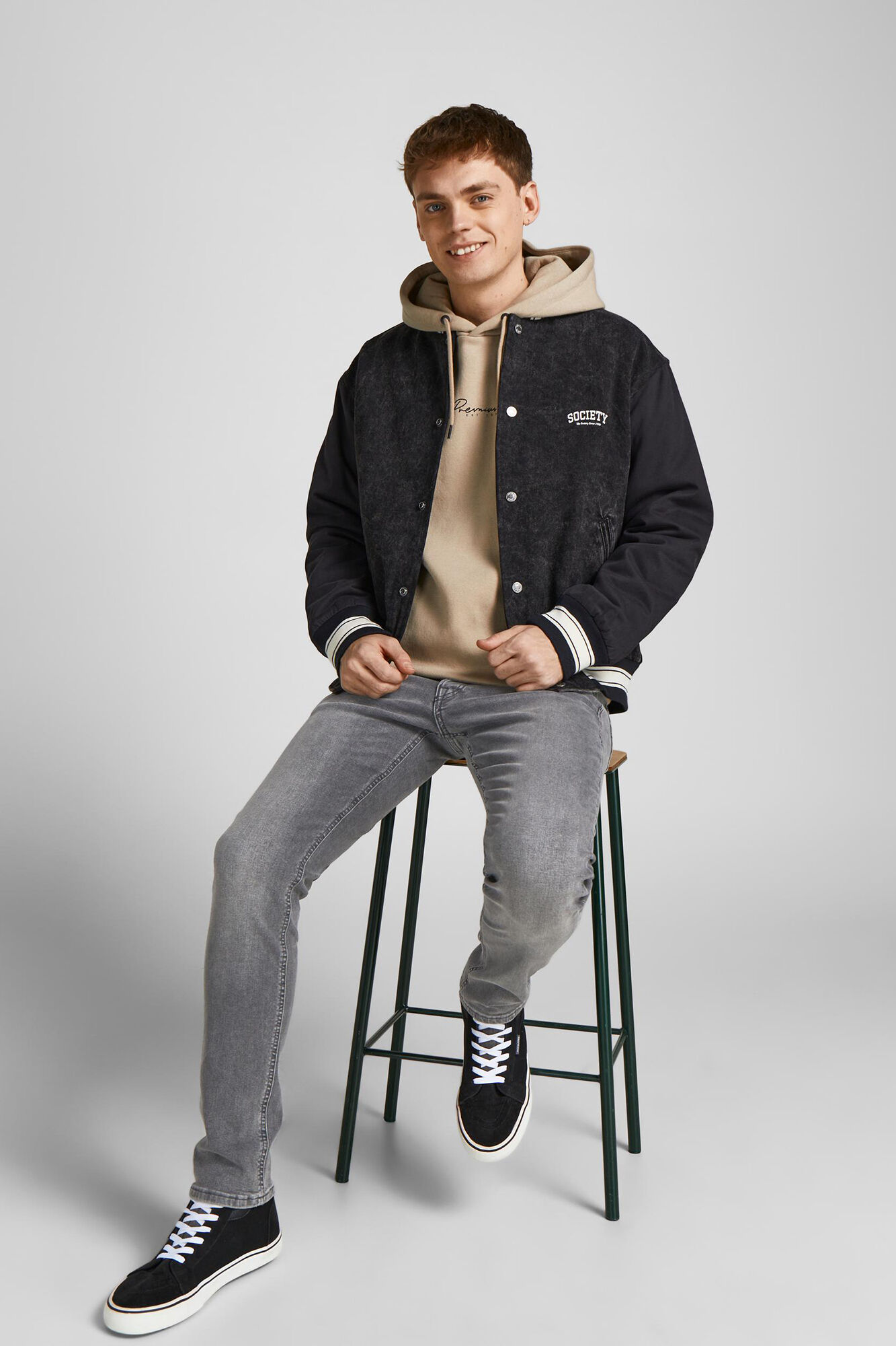 Calça jeans Glenn, corte slim.