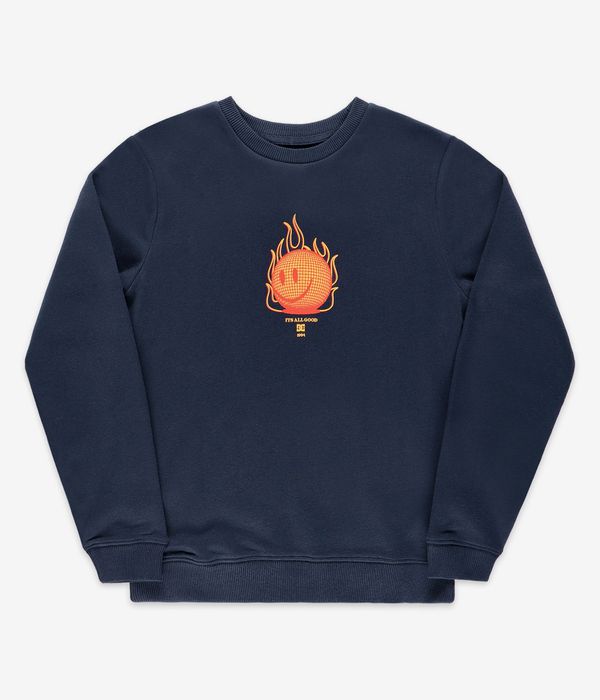 DC Its All Good Sweatshirt kids (navy blazer)