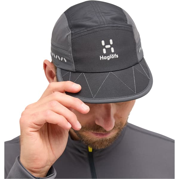Casquette trail HAGLÖFS HAGLOFS L.I.M TEMPO TRAIL CAP TRUE BLACK/MAGNETITE