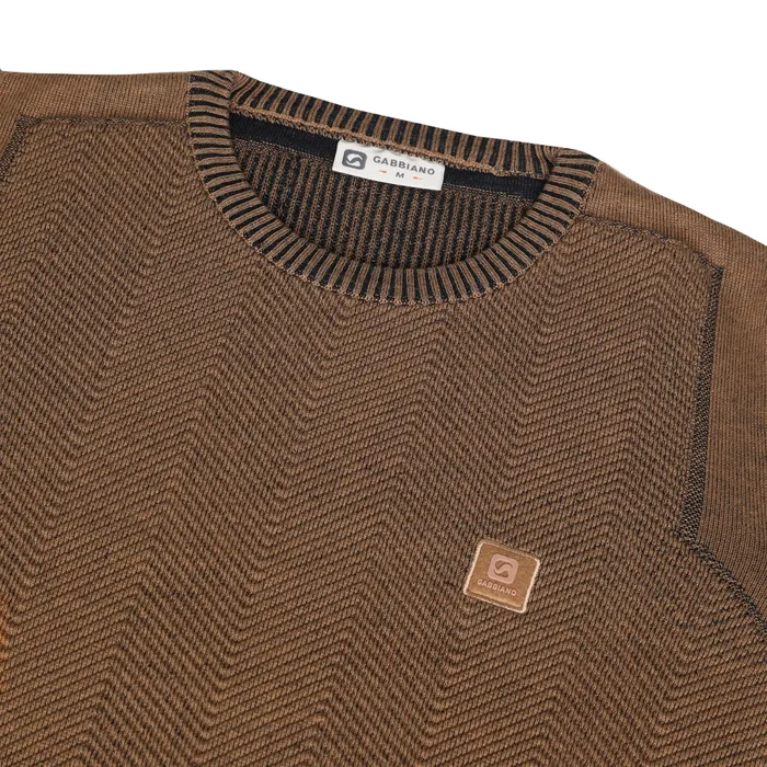 Gabbiano Geometrisch Knitted Sweater Heren