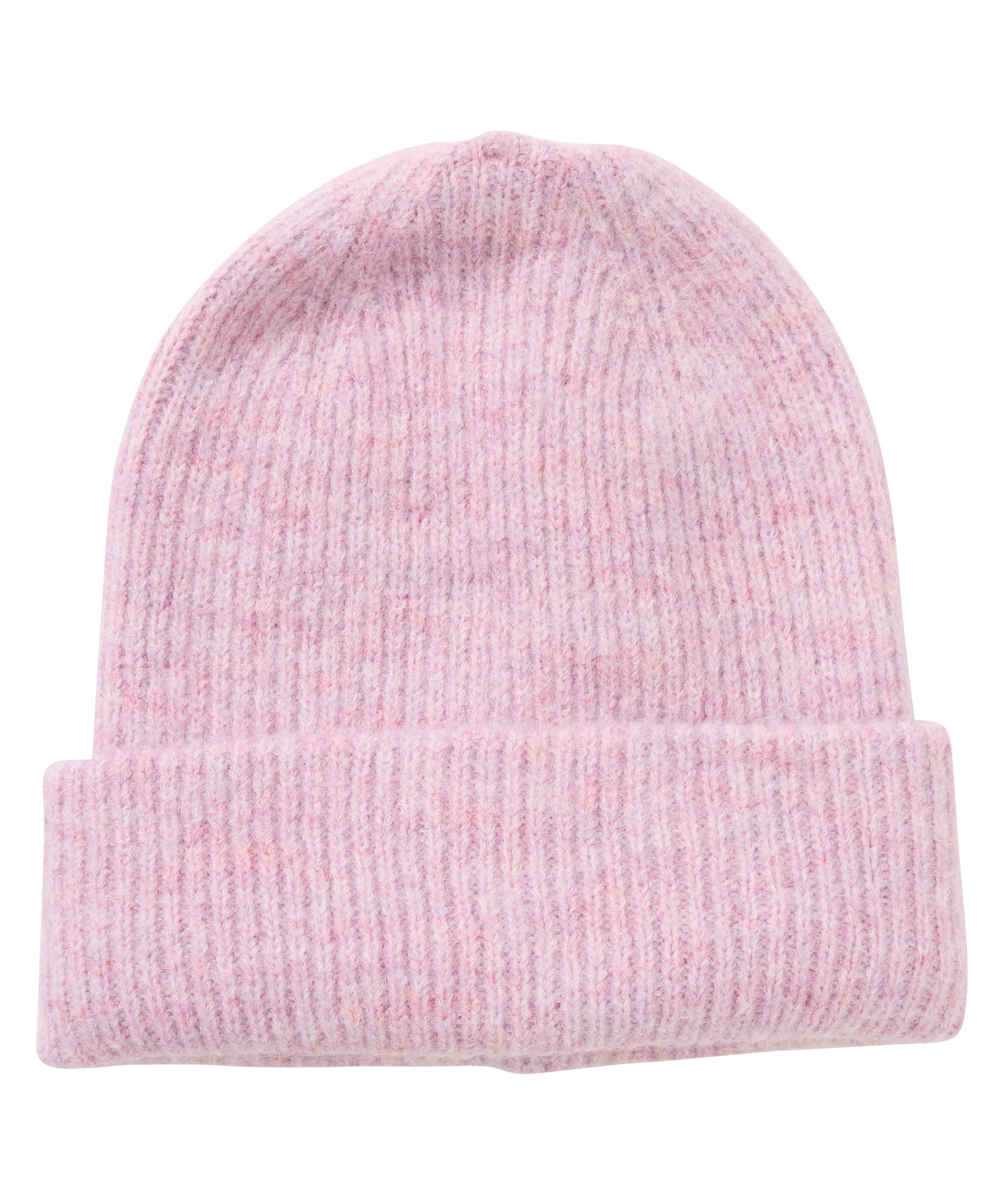 melange rib muts