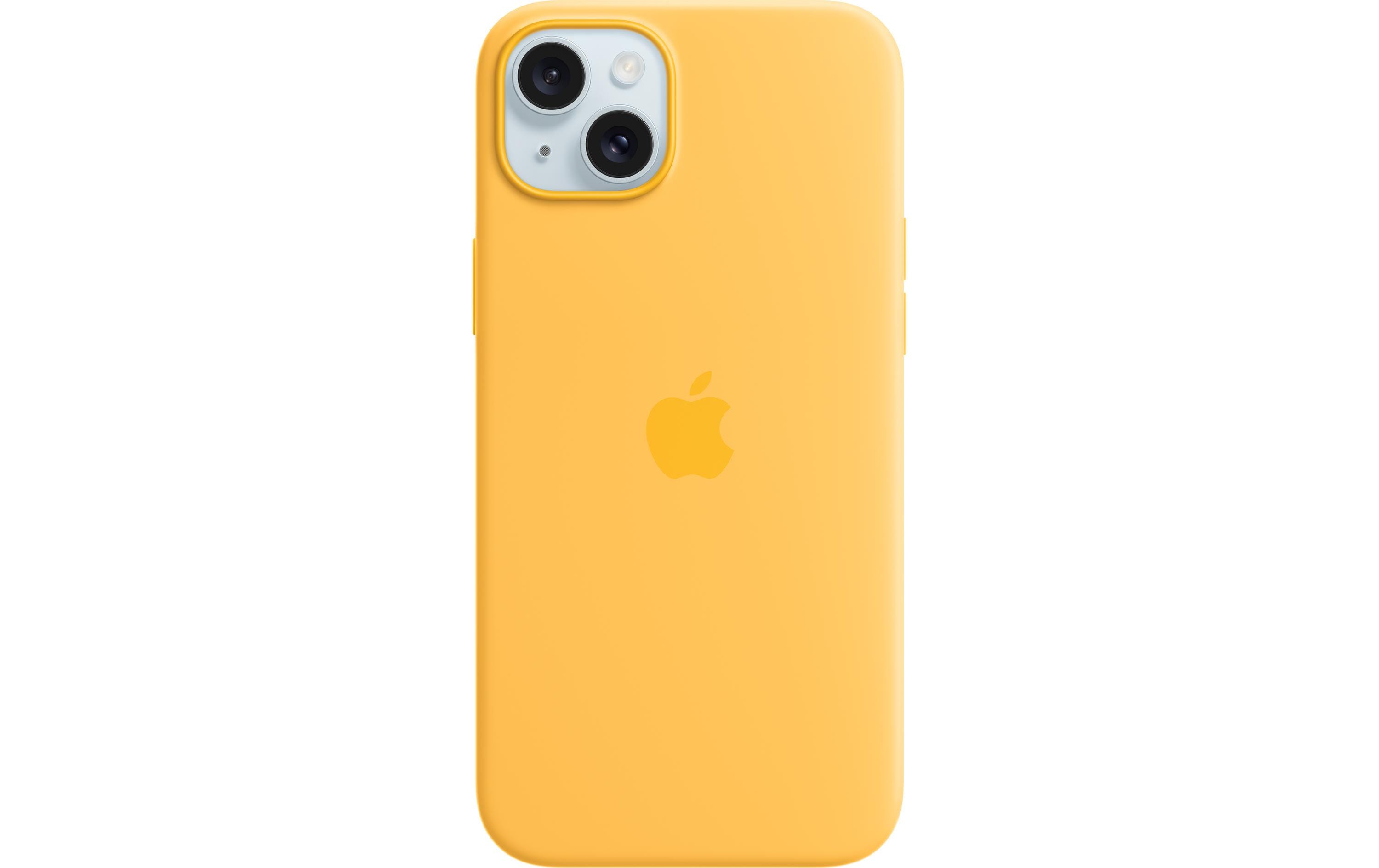 Silicone Case mit MagSafe iPhone 15 PlusSilikon-Backcover mit «MagSafe» für das Apple iPhone 15 Plus