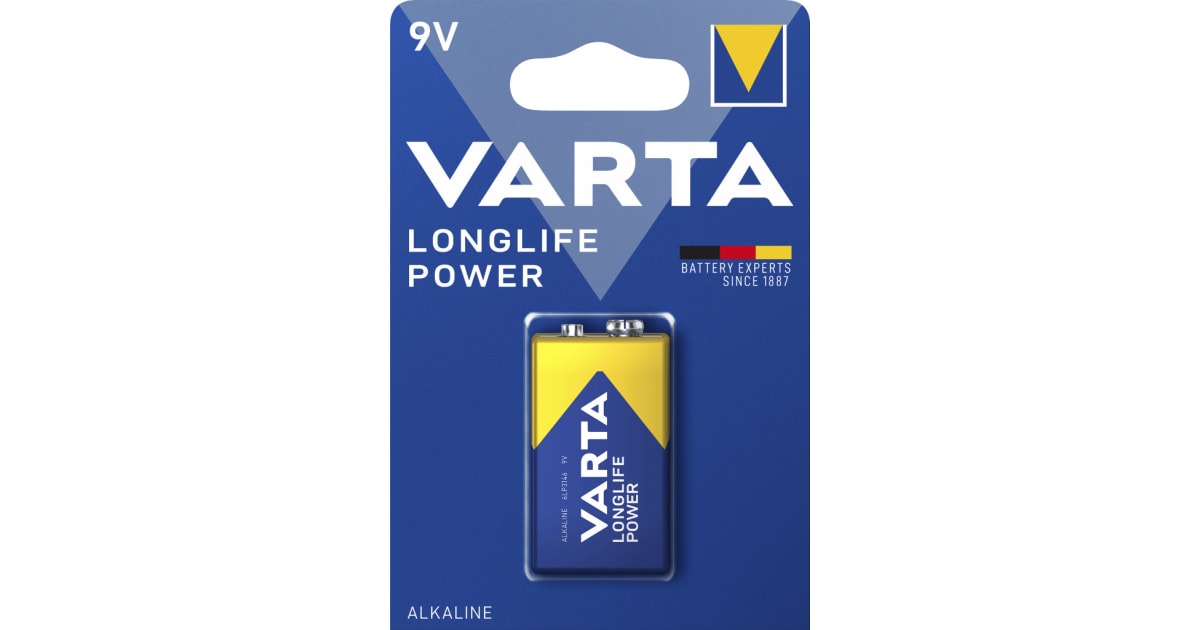 VARTA High Energy Power E-Block 9 Volt